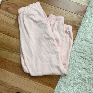 light pink brandy sweats!!